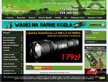 Tablet Screenshot of mhunt.pl